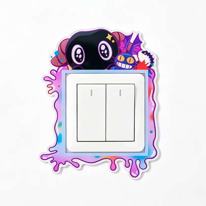Custom acrylic switch frame