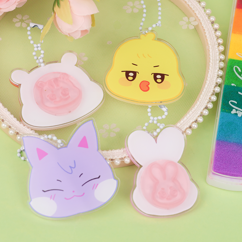 Custom Acrylic Stamp Charm