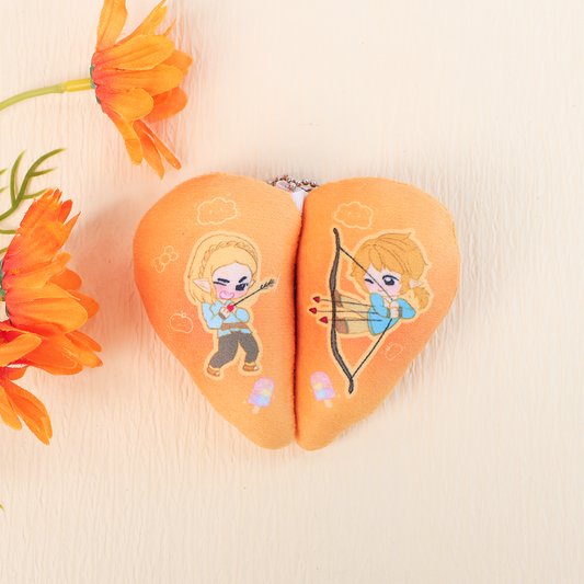 Custom Mini magnetic pillow keychain