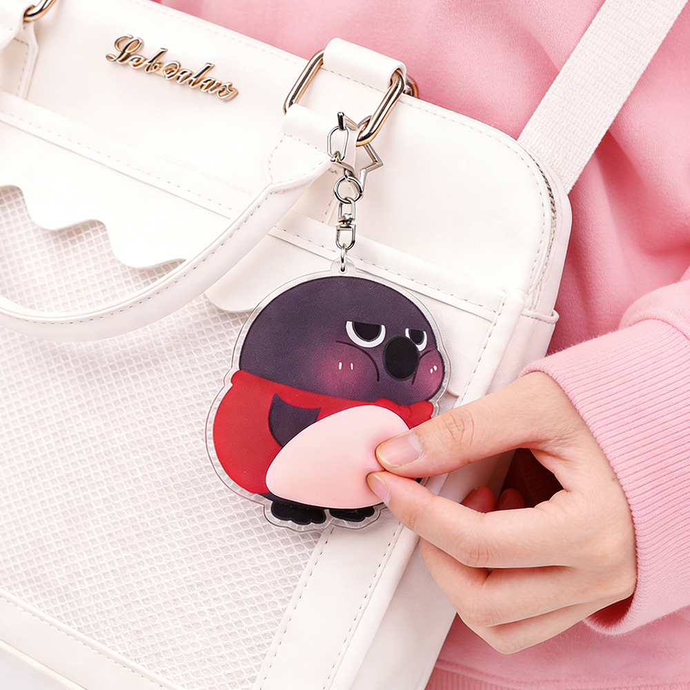 Custom Acrylic butt keychain