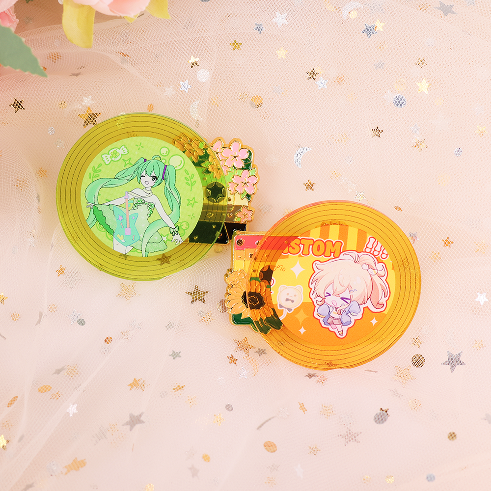 Insignia de botón personalizada