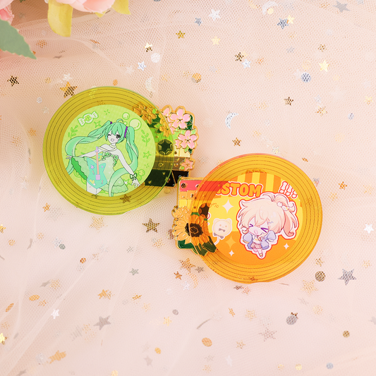 Insignia de botón personalizada