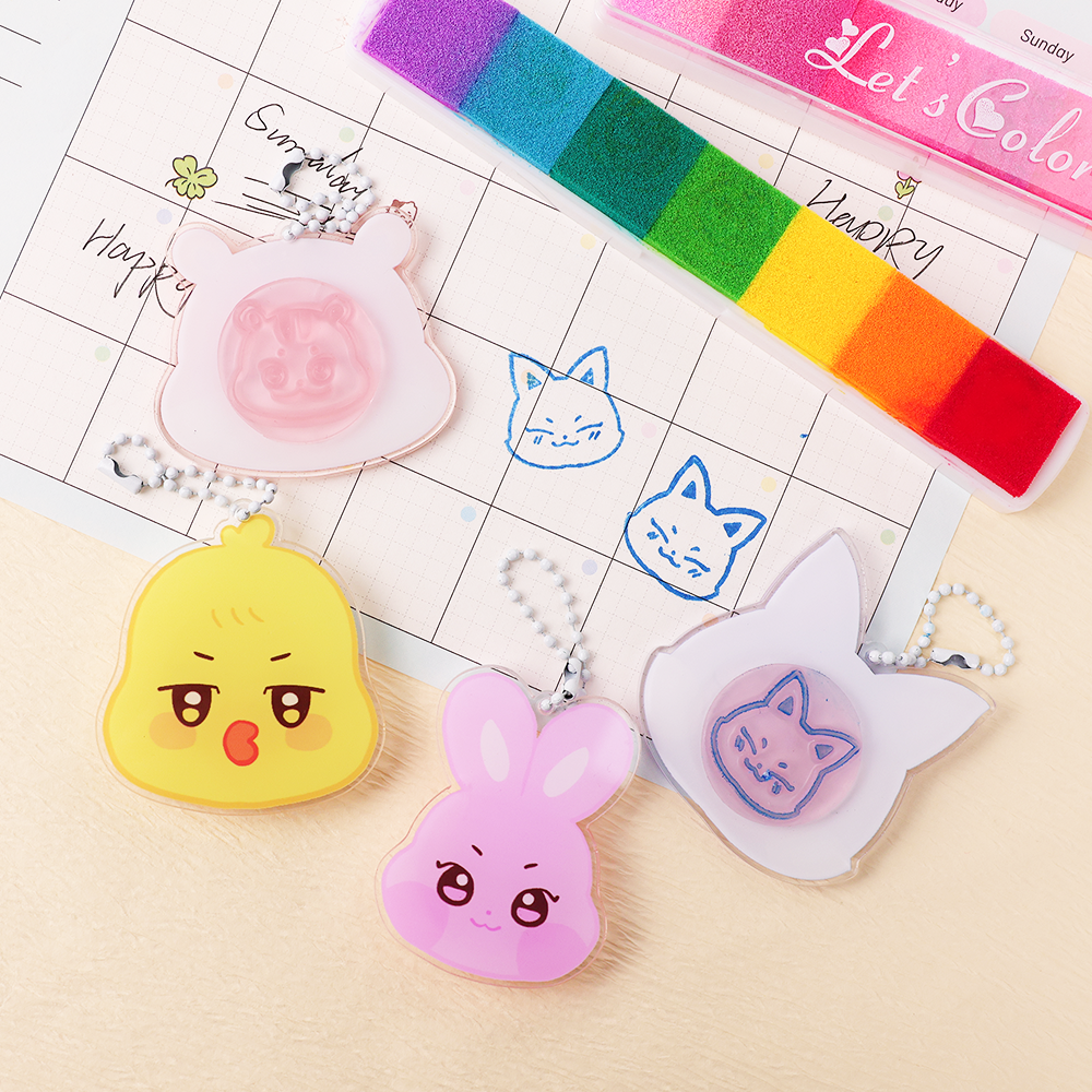Custom Acrylic Stamp Charm