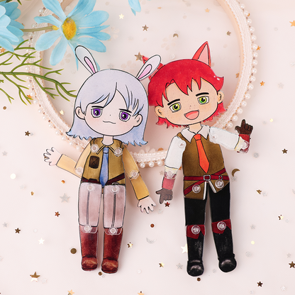 Custom Articulated Acrylic Figure