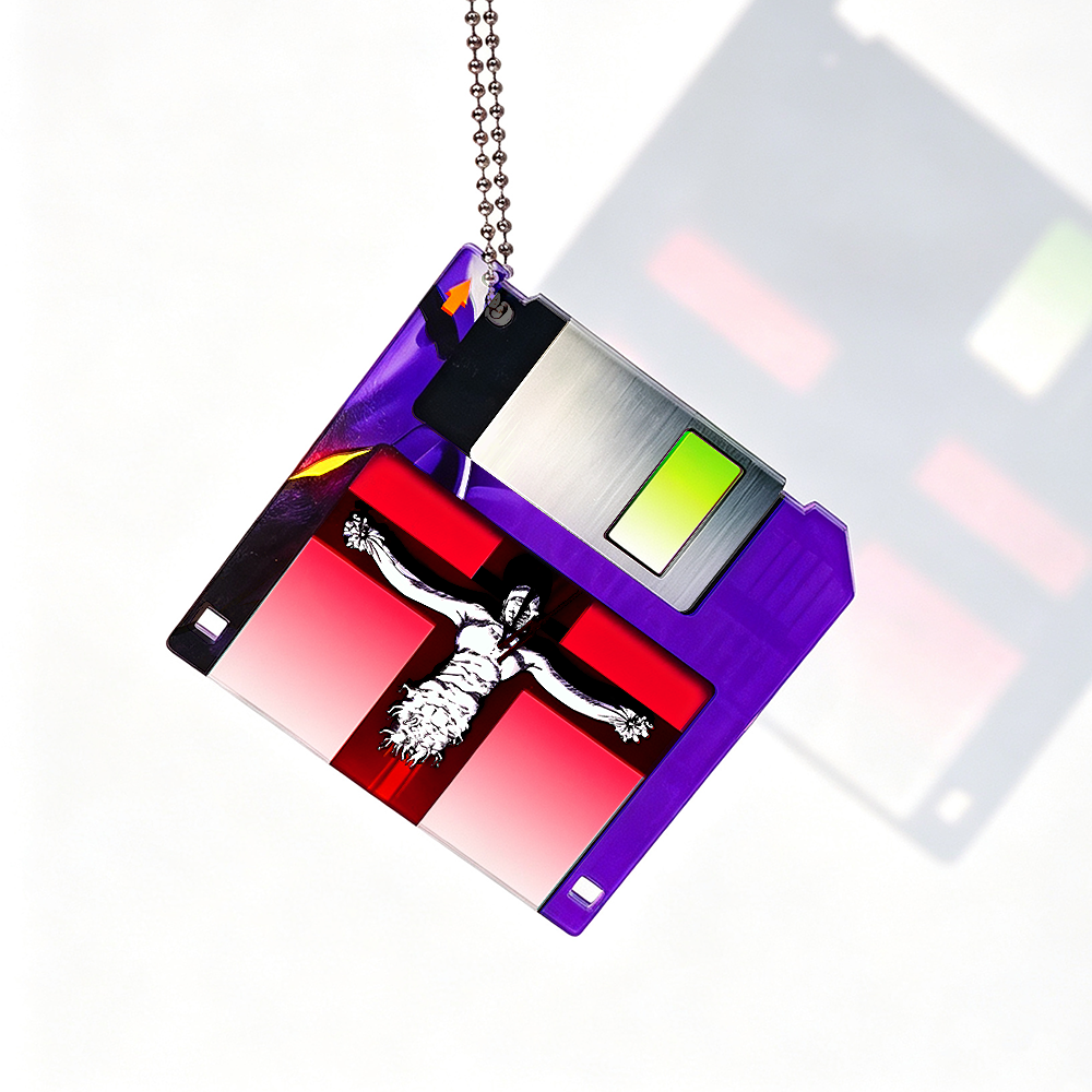 Custom Acrylic floppy disk replica