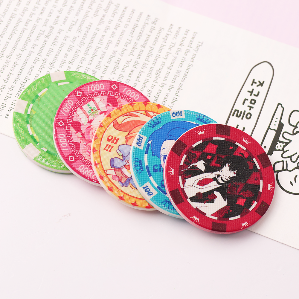 Custom Ceramic decision coin