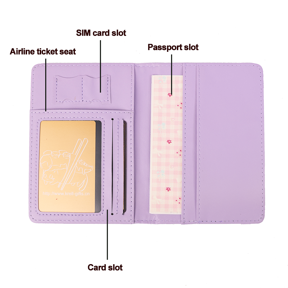 Custom passport holder