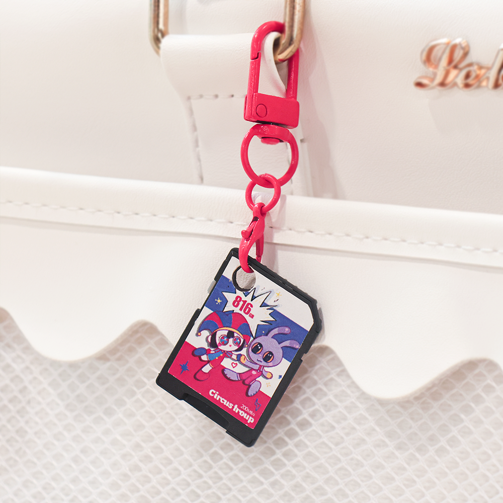 Custom SD Card Keychain