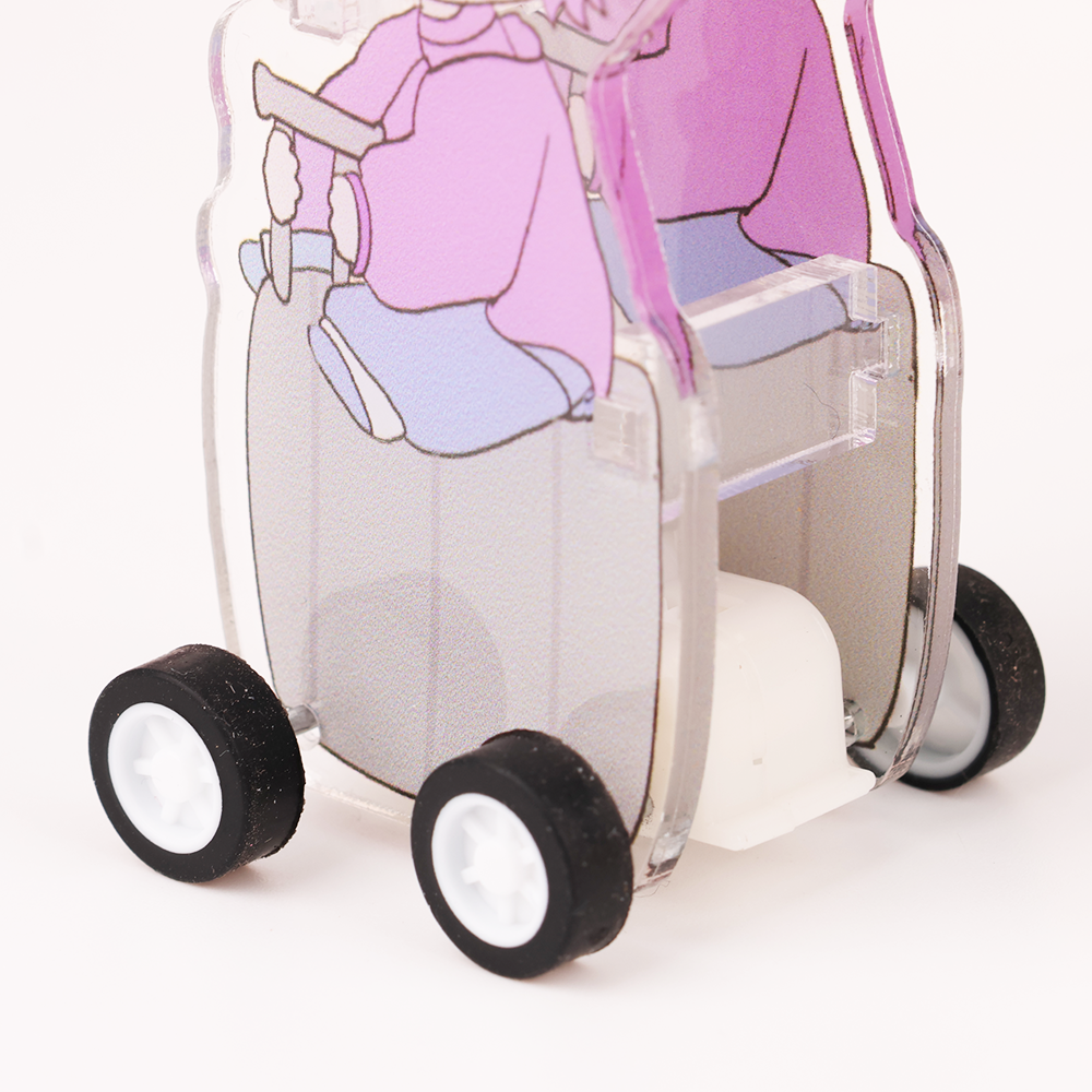 Custom Pull-back car