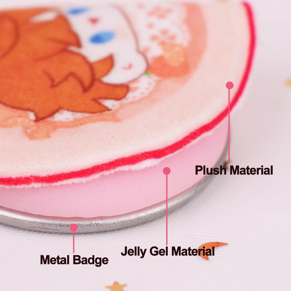 Insignias de peluche personalizadas