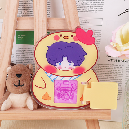 Custom Acrylic Flip Page Card Holder