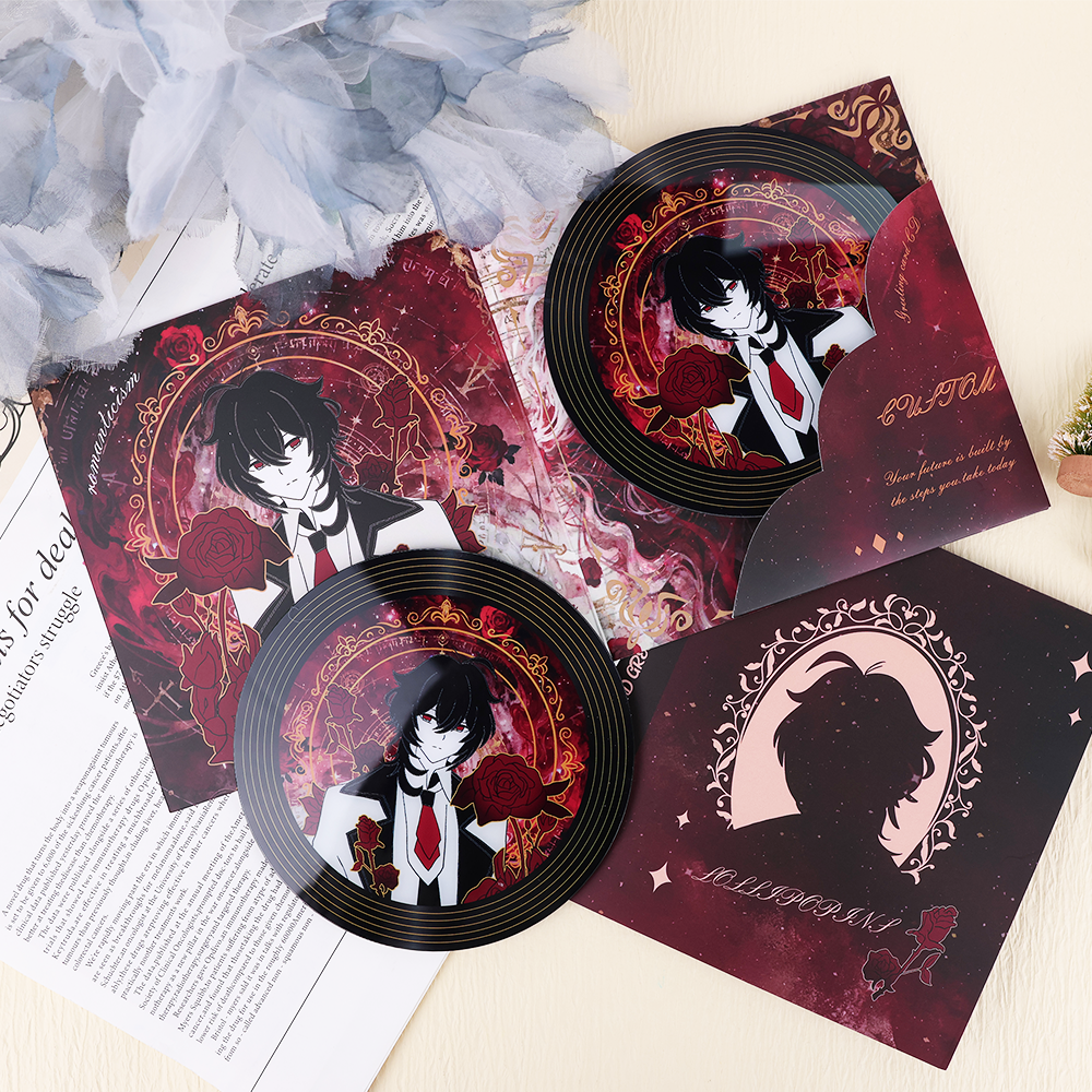 Custom paper CD holder