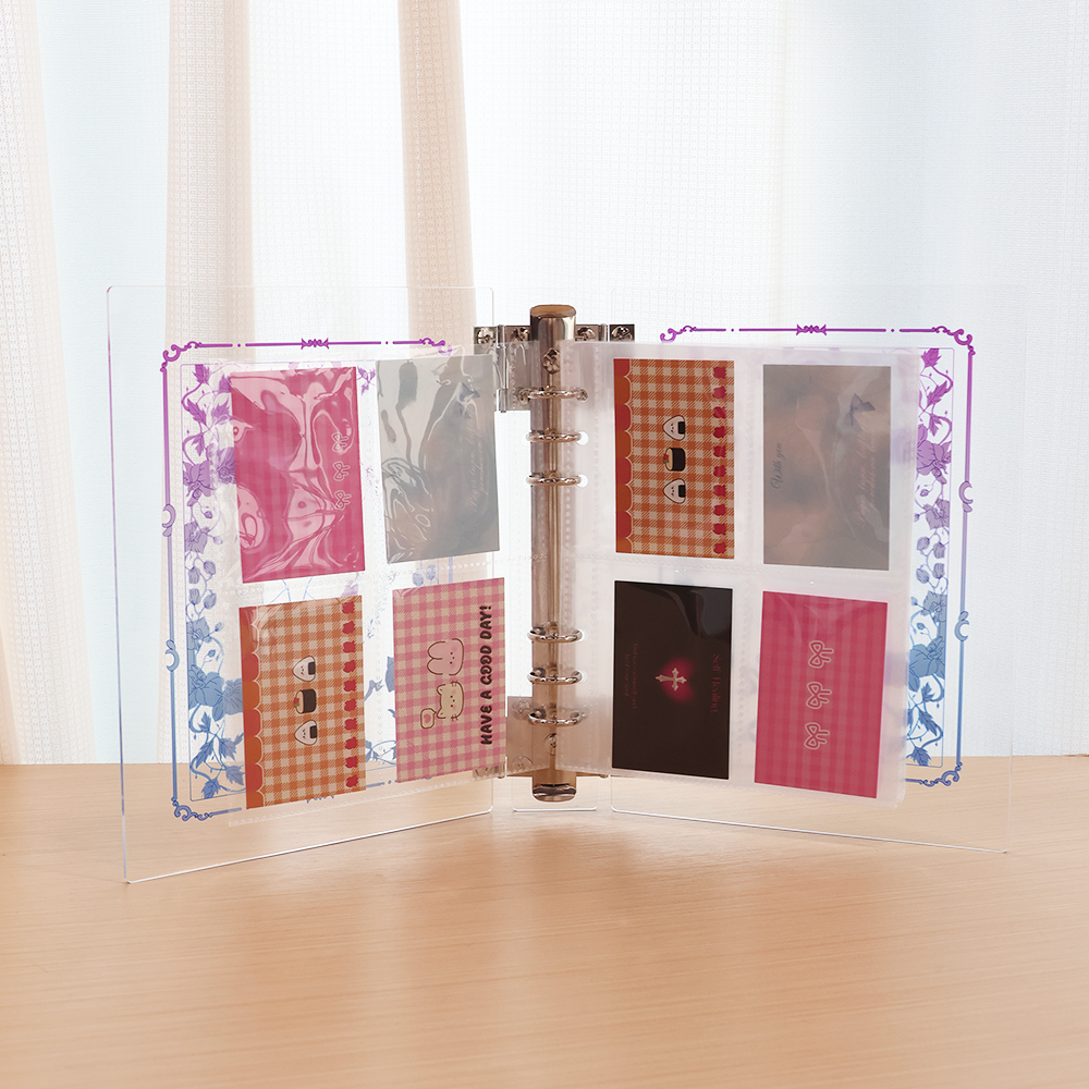 Custom Acrylic card book