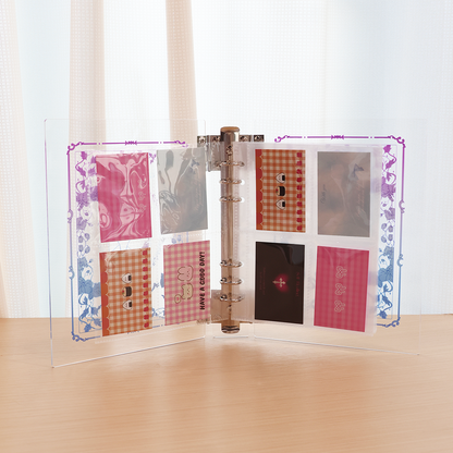 Custom Acrylic card book