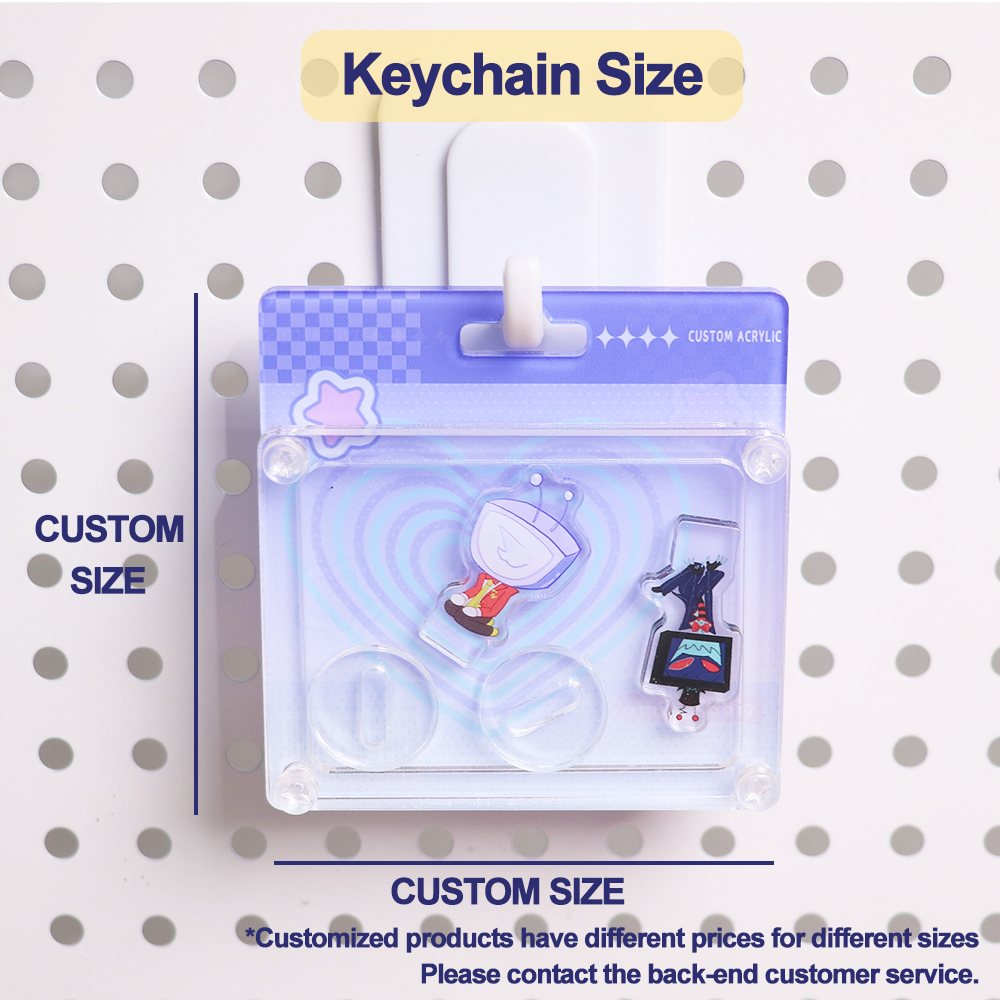 Mosquetón acrílico personalizado 