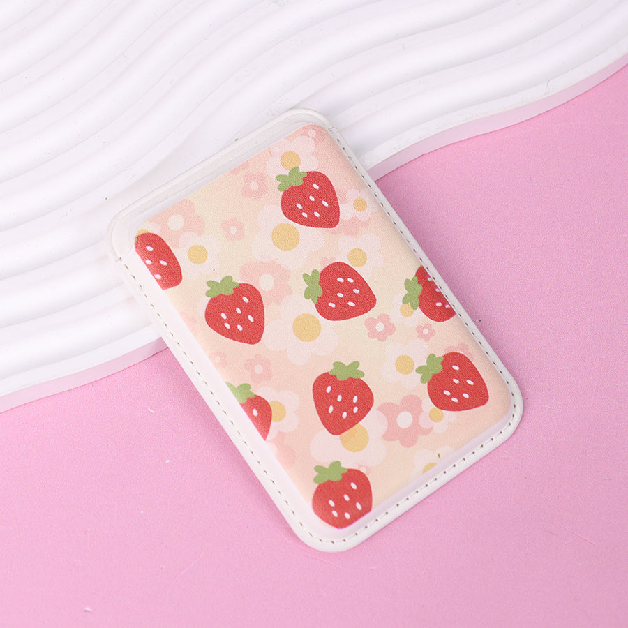Custom magnetic card holder