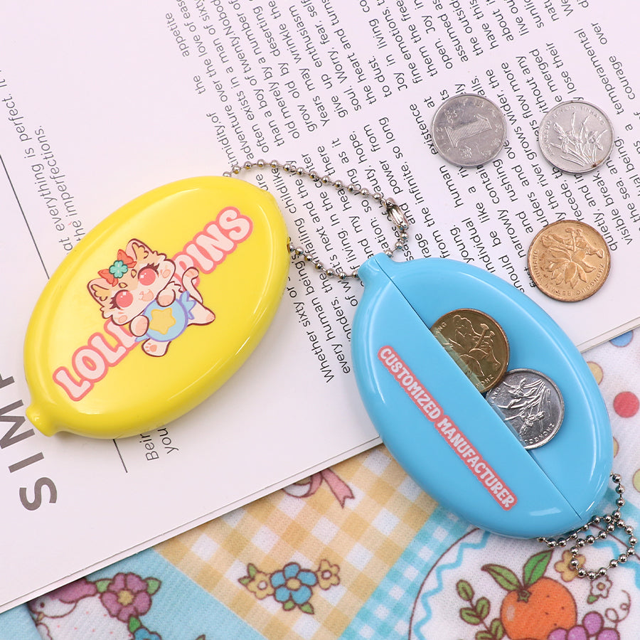 Custom pvc Coin purse