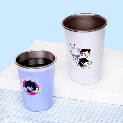 Custom Stainless Steel Cold Activated Color Changing Cup
