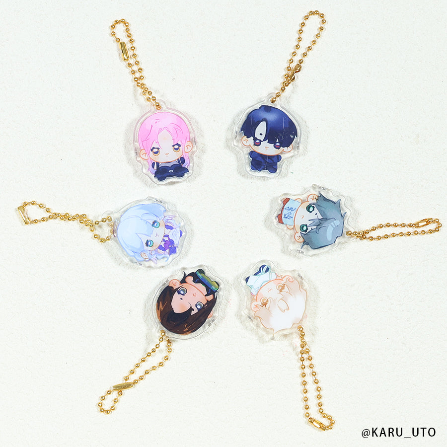 Custom Magnetic acrylic keychain
