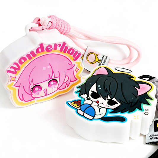 Custom Tapping Light Keychain