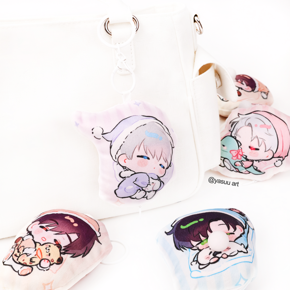 Custom Pillow Keychain