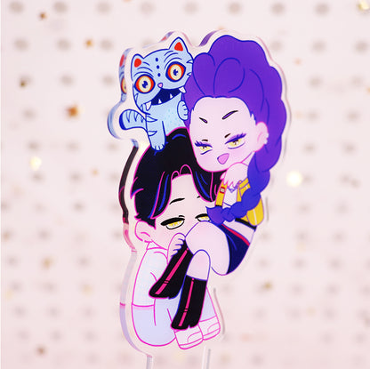 Custom pop-up Shape Standee