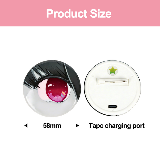 Custom Light-Up Badge