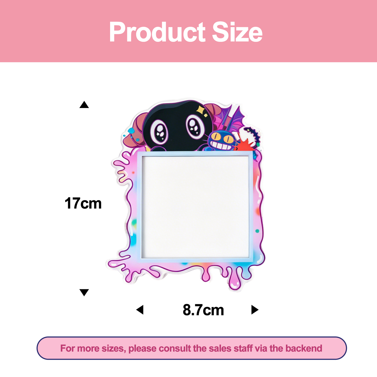 Custom acrylic switch frame