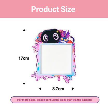 Custom acrylic switch frame