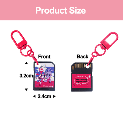Custom SD Card Keychain