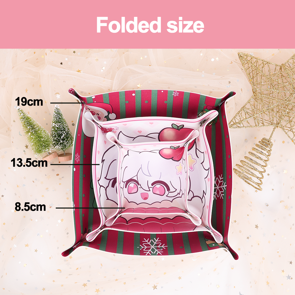 Custom Foldable PU storage tray