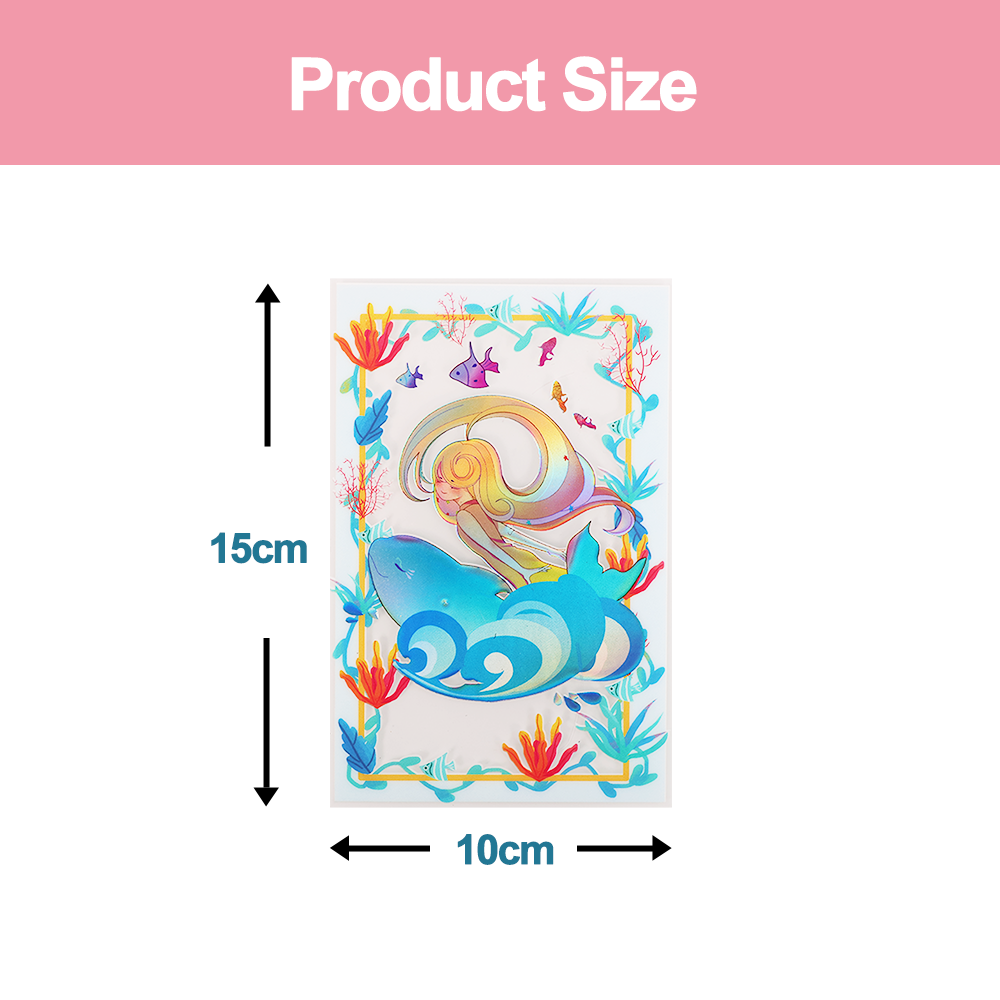 Custom PET Transparent holographic card