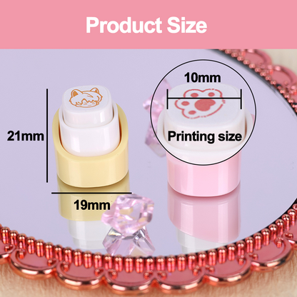 Custom Thumb Stamp keychain