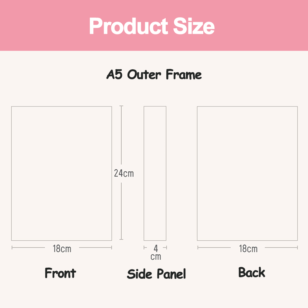 Custom Acrylic card book