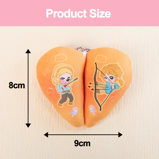 Custom Mini magnetic pillow keychain