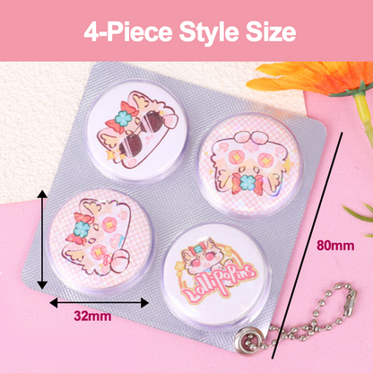 Custom Pill Button pin