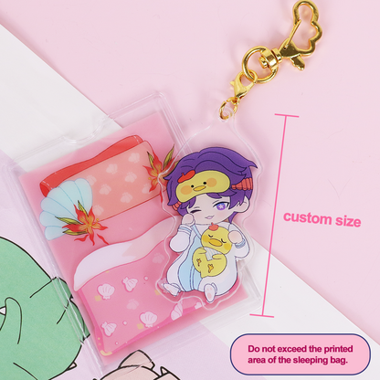 Llavero acrílico personalizado 