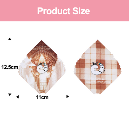 Custom Foldable Bouquet Backer Card