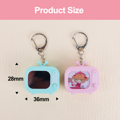 Custom TV charms Keychain