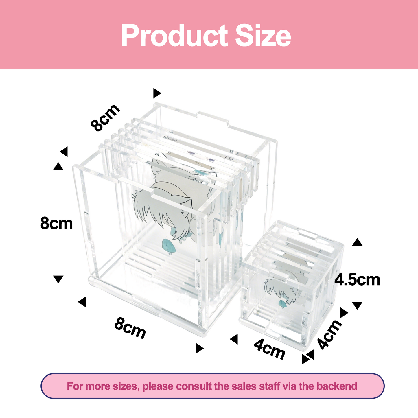 Custom Acrylic 3D Layer Slice Box