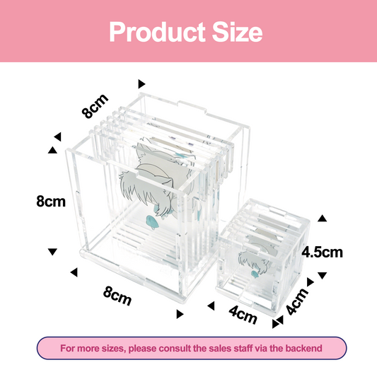 Custom Acrylic 3D Layer Slice Box