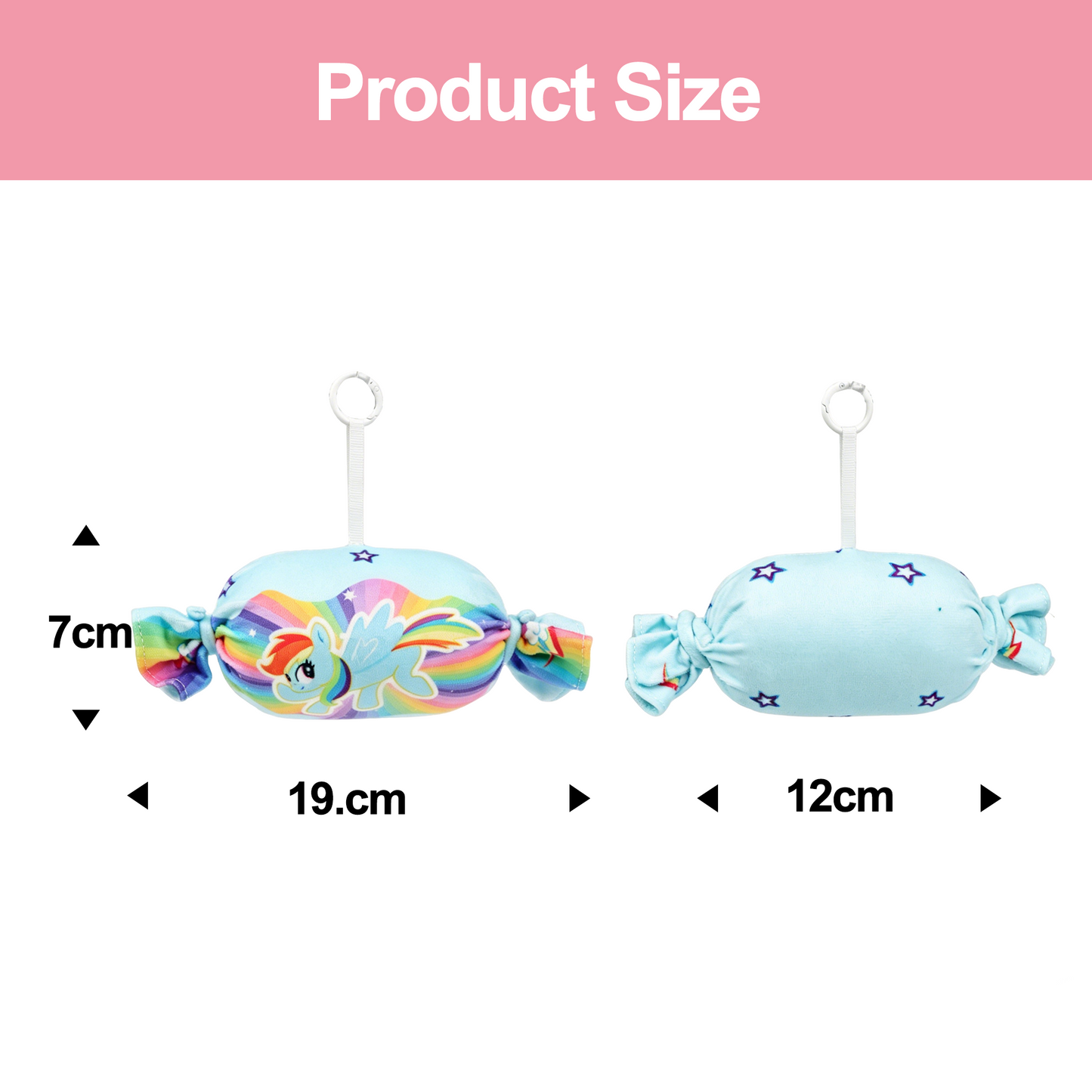 Custom candy keychain