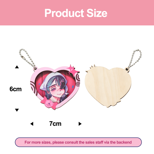 Llavero de madera personalizado 