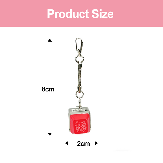 Custom Light-up keyboard keychain