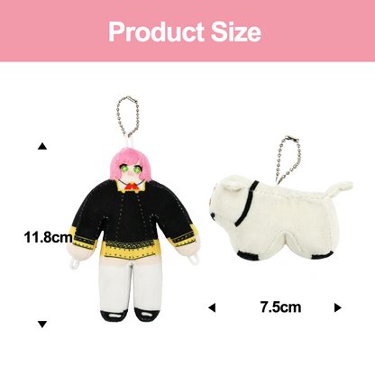 Custom 3D Stuffed Doll Keychain