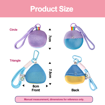 Custom Mosquito Repellent  Pouch Keychain