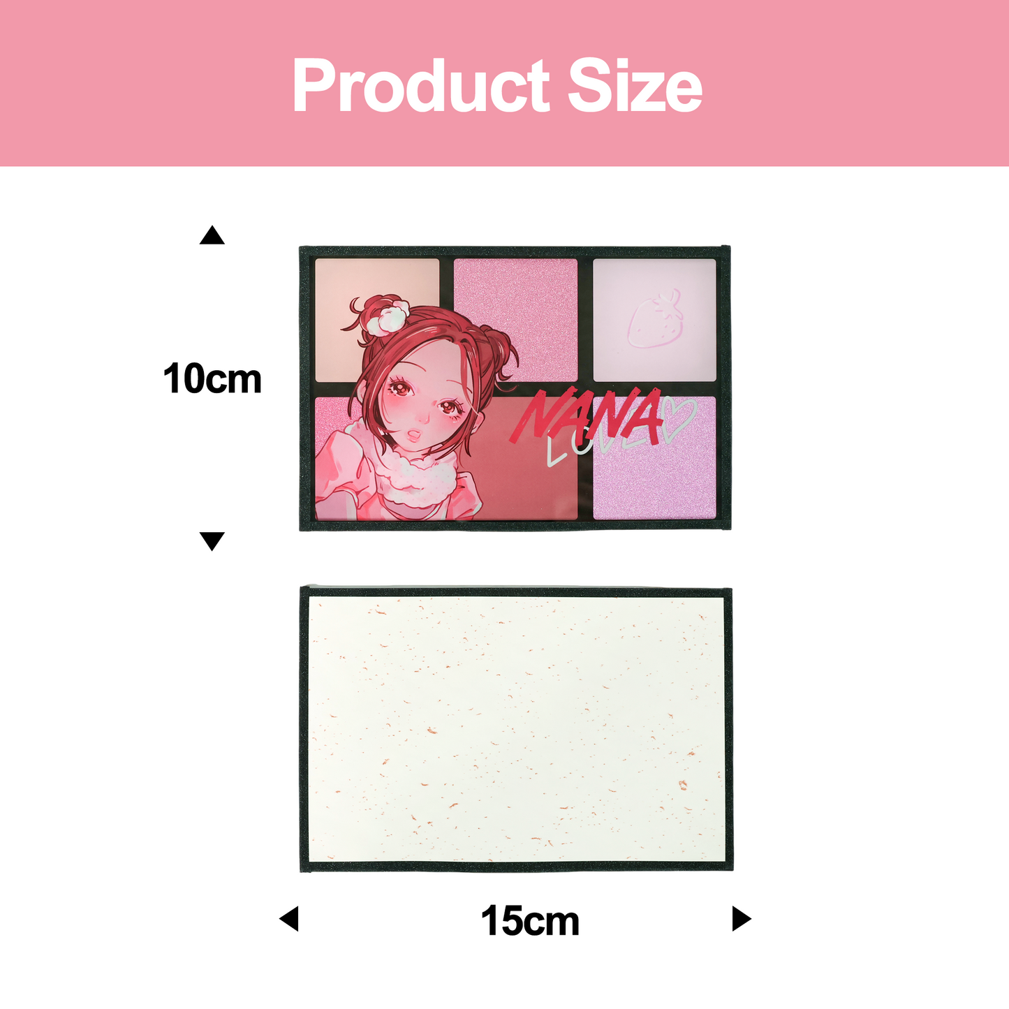 Custom Shikishi Board in Eyeshadow Palette Shape