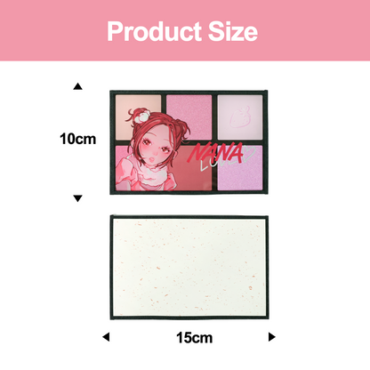 Custom Shikishi Board in Eyeshadow Palette Shape