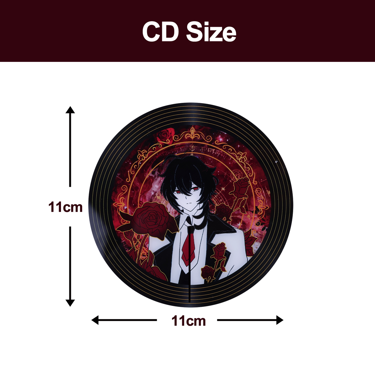 Custom paper CD holder