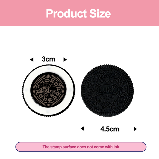 Custom Sandwich cookie stamp